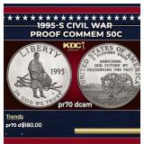 1995-S Civil War Proof Modern Commem Half Dollar 5
