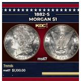 1882-s Morgan Dollar $1 ms67 SEGS