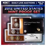 2012-s United States Mint Proof Set - 14 Coins Inc