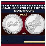Chevrolet Original Logo (1911-1914) 1 oz .999 Silv