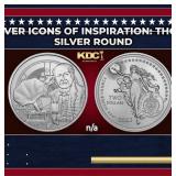 2023 Niue 1 oz Silver Icons of Inspiration: Thomas