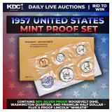1957 United States Mint Proof Set In Original Gove