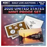 2020-s United States Mint Proof Set - 10 Coins Inc