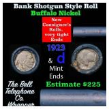 Buffalo Nickel Shotgun Roll in Old Bank Style 