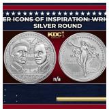 2022 Niue 1 oz Silver Icons of Inspiration: Wright