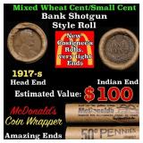 Lincoln Wheat Cent 1c Mixed Roll Orig Brandt McDon