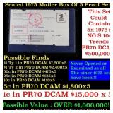 Original sealed box 5- 1975 United States Mint Pro