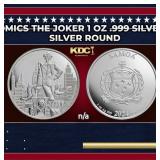2024 DC Comics The Joker 1 oz .999 Silver $5 Samoa