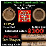 Lincoln Wheat Cent 1c Mixed Roll Orig Brandt McDon