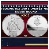 2023  Muhammad Ali Boxing 1oz .999 Silver $2  Niue