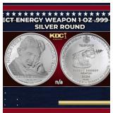 2024 Nikola Tesla Direct Energy Weapon 1 oz .999 S