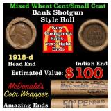 Lincoln Wheat Cent 1c Mixed Roll Orig Brandt McDon