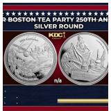 2023 1 oz Silver Boston Tea Party 250th Anniversar