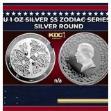 2024 Tokelau 1 oz Silver $5 Zodiac Series: Gemini