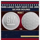 General Motors Logo (1967-2021) 1 oz .999 Silver R