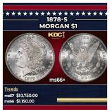 1878-s Morgan Dollar $1 ms66+ SEGS