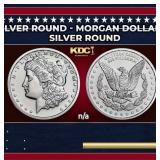 1 oz Silver Round - Morgan Dollar Style