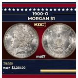 1900-o Morgan Dollar $1 ms67 SEGS