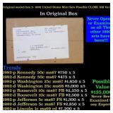 Original sealed box 5- 1991 United States Mint Set