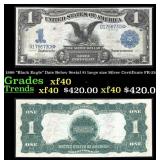 1899 $1 large size Silver Certificate "Black Eagle