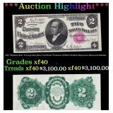 1891 $2 Large Size Silver Certificate "Windom Note