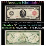 1914 $100 Large Size Red Seal FRN Rare Red Seal Ne