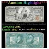 1896 $2 Large Size Silver Certificate "Educational