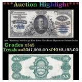1891 $20 Large Silze Silver Certificate "Manning"
