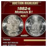 1882-s Morgan Dollar $1 ms68+ SEGS