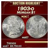 1903-o Morgan Dollar $1 ms67 SEGS