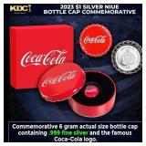 2023 1 Niue Coca Cola Bottle Cap Commerative Coin