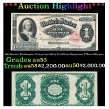 1891 $1 large size Silver Certificate Martha Washi