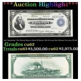 1918 $2 Large Size National Currency "Battleship"