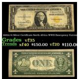 1935A $1 Silver Certificate North Africa WWII Emer