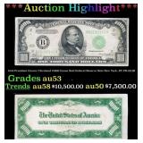 1934 $1000 Green Seal Federal Reserve Note Preside