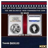NGC NGC 2011 Star Wars Stormtrooper Colorized 1oz