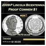 2009-P Lincoln Bicentennial Proof Modern Commem Do