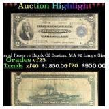 1918 $2 Large Size National Currency "Battleship"