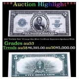 1923 $5 Large Size Silver Certificate "Porthole No