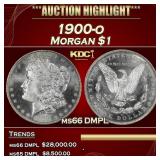 1900-o Morgan Dollar $1 ms66 DMPL SEGS