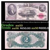 1917 $2 Large Size Legal Tender Note Thomas Jeffer