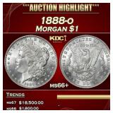 1888-o Morgan Dollar $1 ms66+ SEGS