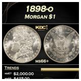 1898-o Morgan Dollar $1 ms66+ SEGS