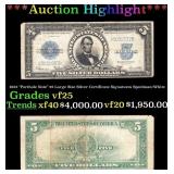 1923 $5 Large Size Silver Certificate "Porthole No