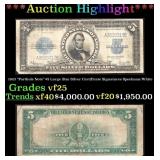 1923 $5 Large Size Silver Certificate "Porthole No