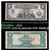 1899 $2 Large Size Silver Certificate "Mini-Portho