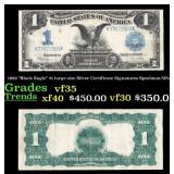 1899 $1 large size Silver Certificate "Black Eagle