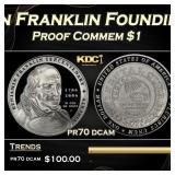2006-P Ben Franklin Founding Father Proof Modern C