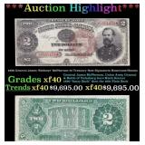 1890 $2 Treasury Note General James 