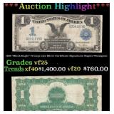 1899 $1 large size Silver Certificate "Black Eagle